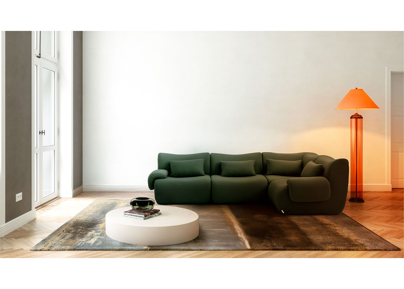 SofaTIME modular corner sofa four modules