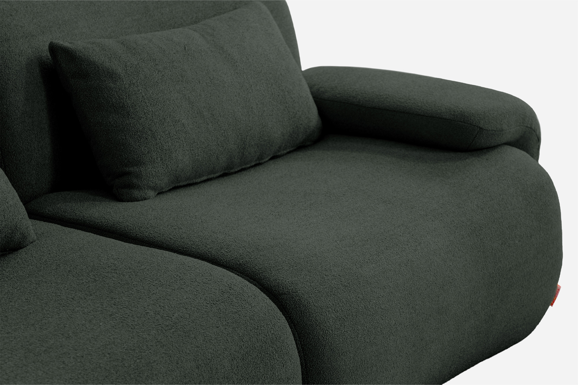 Canapé d'angle modulable sofaTIME quatre modules