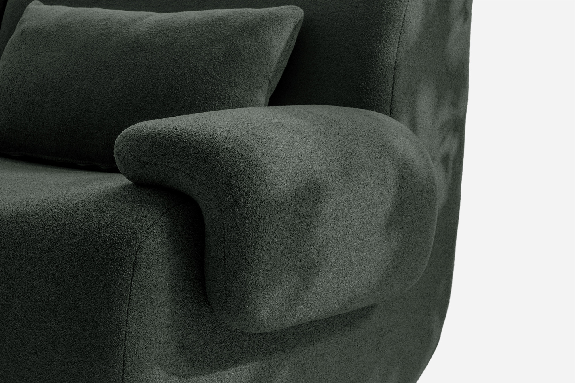 Canapé d'angle modulable sofaTIME quatre modules