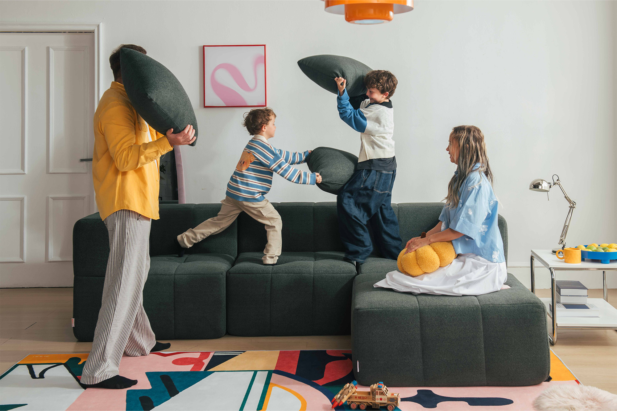 Canapé modulable sofaBULOUS quatre modules