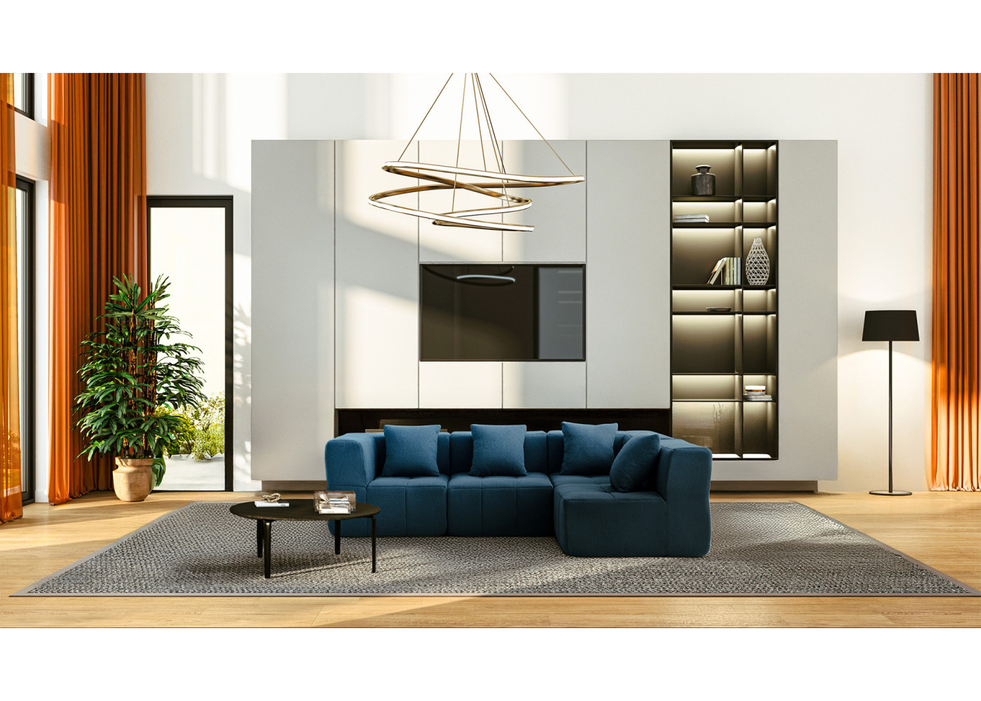 SofaBULOUS modular corner sofa four modules