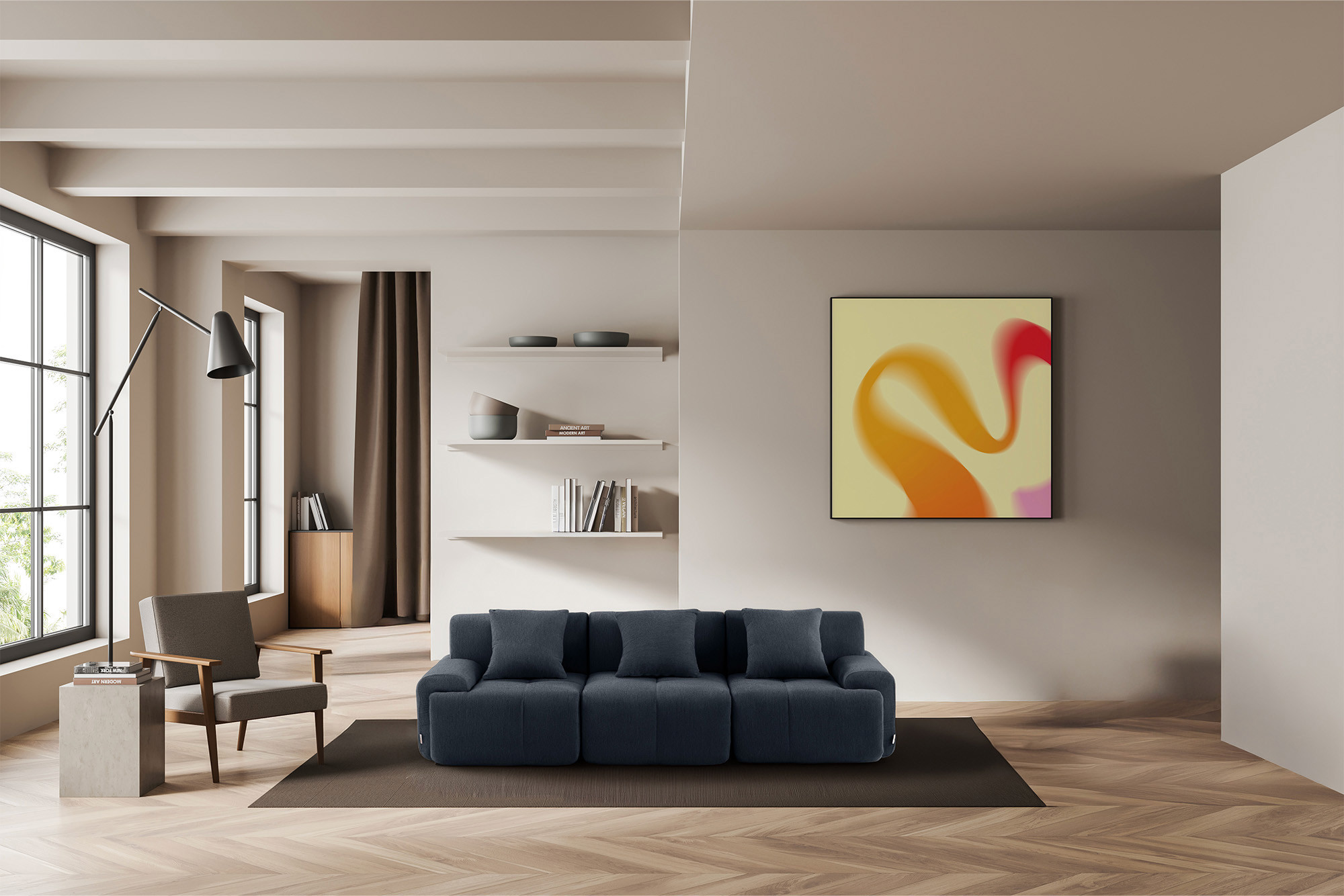 SofaMOUS modular sofa with two modules