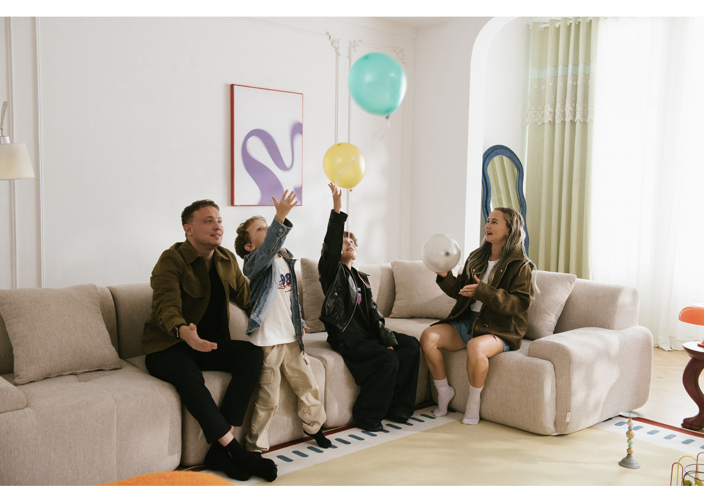 SofaMOUS modular corner sofa with four modules
