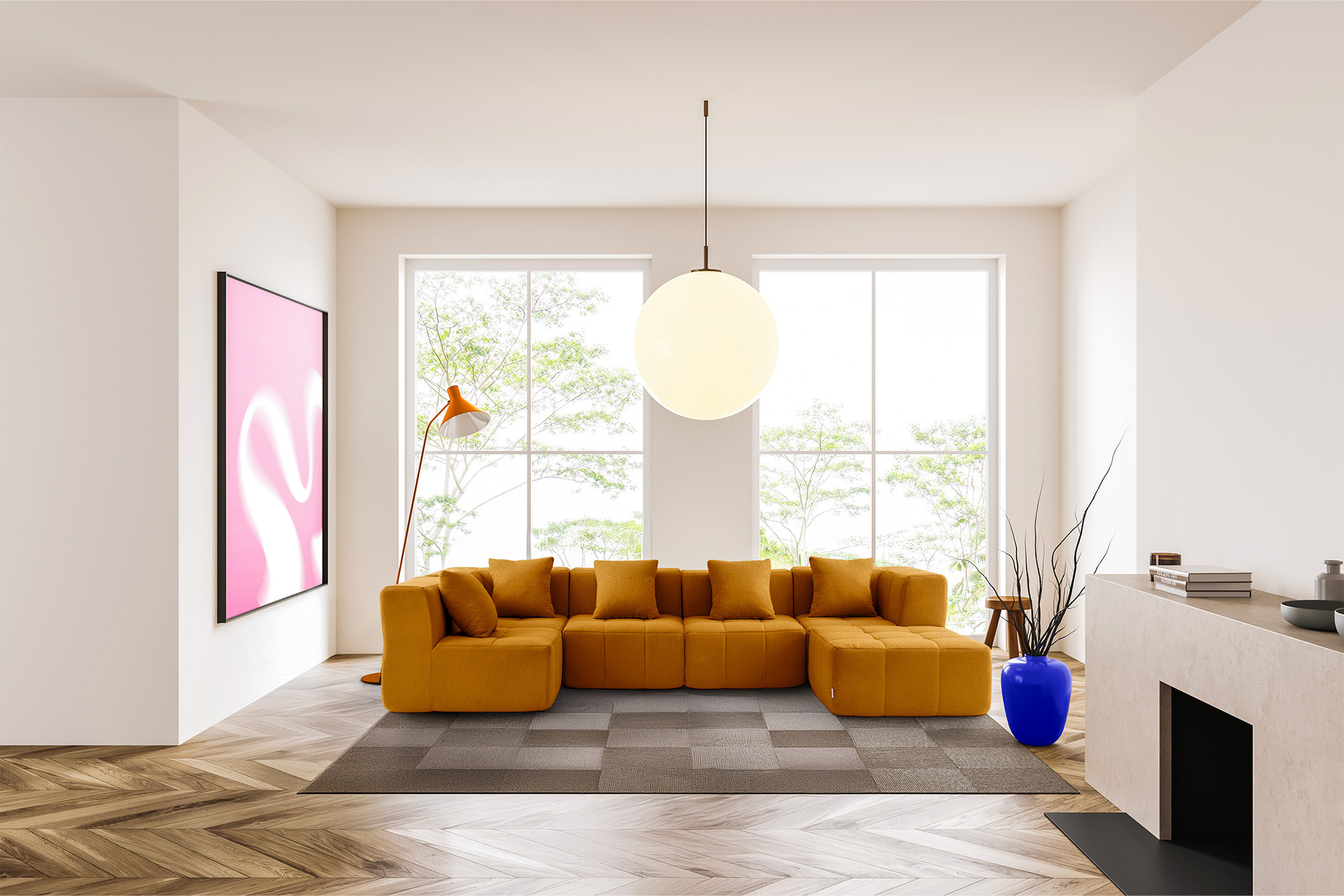 SofaBULOUS modular sofa five modules