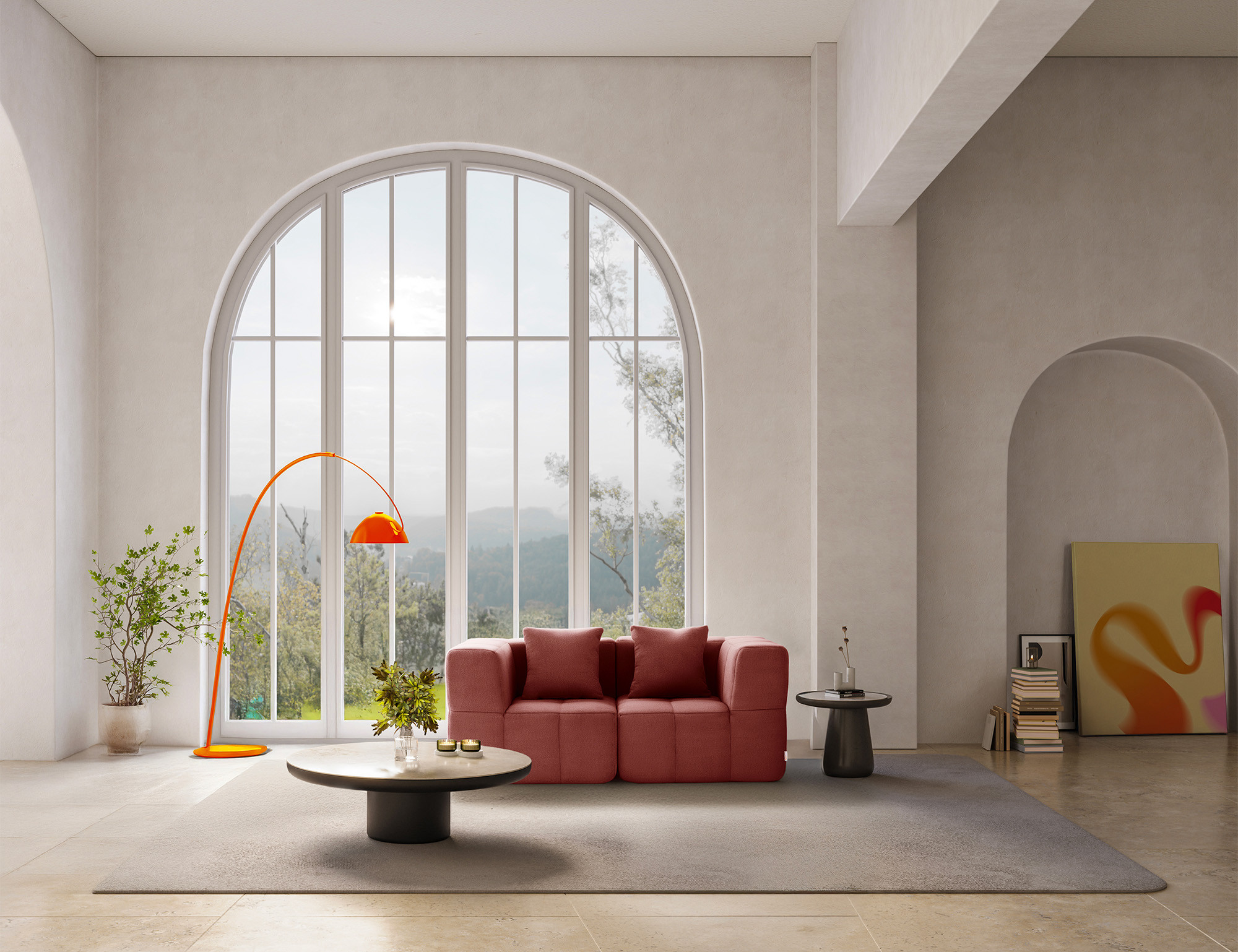 Canapé modulable sofaBULOUS cinq modules