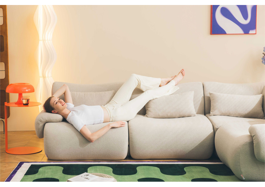 Canapé modulable sofaTIME deux modules