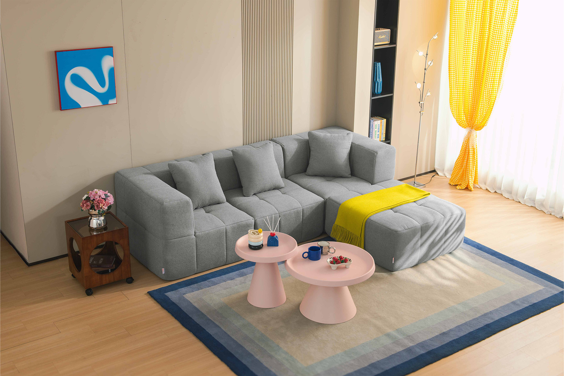 Canapé modulable sofaBULOUS cinq modules