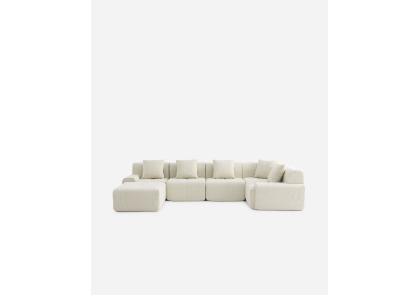 SofaMOUS modular corner sofa with five modules