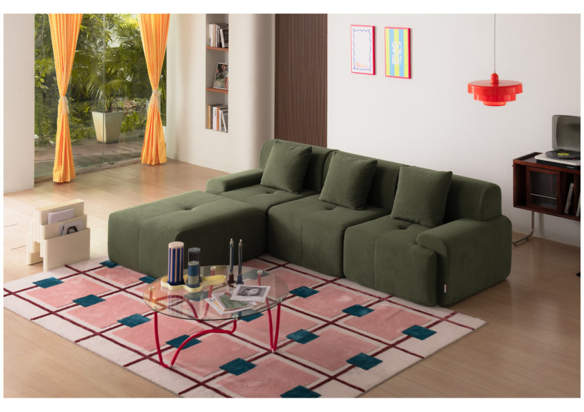 SofaMOUS modular corner sofa with five modules