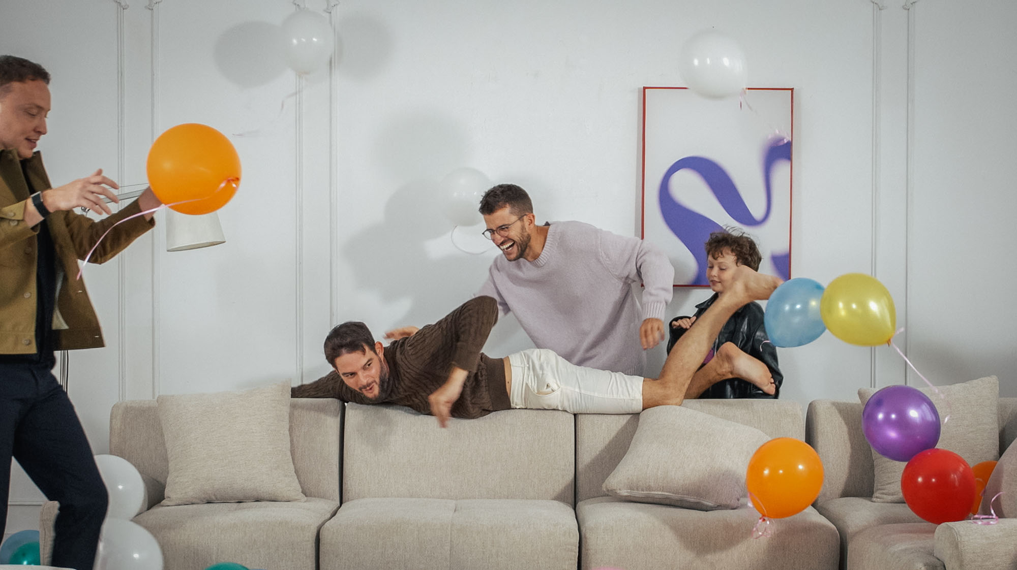 Family sofa